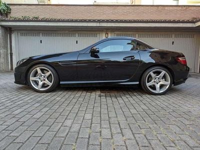 Usata Mercedes SLK250 204 CV (150 kW) 2013 Nero Cabrio