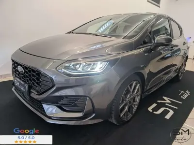 Begagnad Ford Fiesta ST-Line 125 HK (91 kW) 2022 Grå Halvkombi