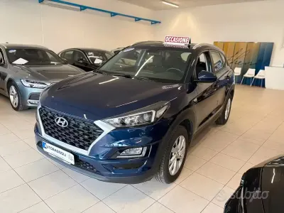 Usata Hyundai Tucson 116 CV (85 kW) 2018 Blu SUV