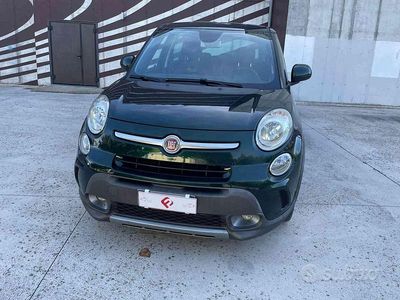 Usata Fiat 500L Trekking 85 CV (62 kW) 2015 Verde Monovolume