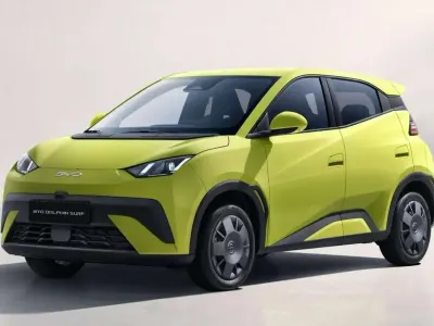 Nuova BYD Dolphin Surf Active 64 kW (88 CV) 2026 Lime green Utilitaria