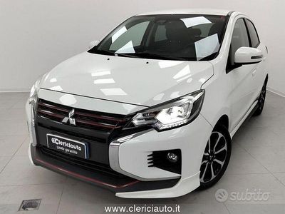 Usata Mitsubishi Space Star Intense 80 CV (58 kW) 2021 Bianco Utilitaria