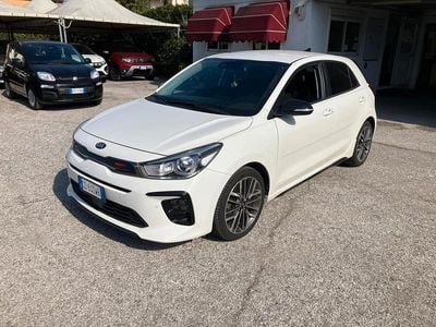 Usata Kia Rio GT-Line 100 CV (73 kW) 2021 Bianco Berlina
