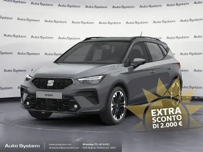 Nuova Seat Arona Black Edition 95 CV (69 kW) 2026 Grigio graphene SUV