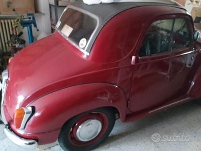 Usata Fiat Topolino 1950 Rosso Utilitaria