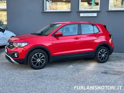 Usata VW T-Cross 95 CV (69 kW) 2019 Rosso SUV