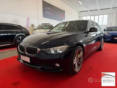 Begagnad BMW 318 Advantage 150 HK (110 kW) 2016 Blå Kombi