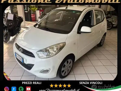 Usata Hyundai i10 Edition 69 CV (50 kW) 2013 Bianco Utilitaria