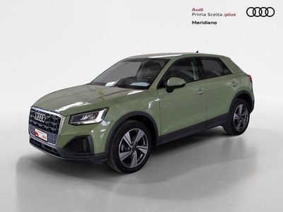 Usata Audi Q2 Business 116 CV (85 kW) 2022 Verde mela metallizzato SUV