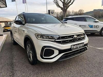 Usata VW T-Roc R-line 150 CV (110 kW) 2024 Pure white SUV