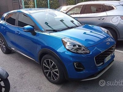 Usata Ford Puma Titanium 125 CV (91 kW) 2020 Blu SUV