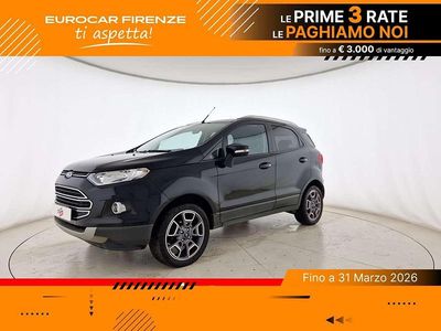 Usata Ford Ecosport Titanium S 125 CV (91 kW) 2017 Nero SUV