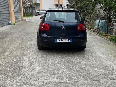 Begagnad VW Golf VI 105 HK (77 kW) 2008 Blå Halvkombi
