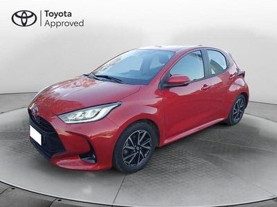 Usata Toyota Yaris Hybrid Trend 116 CV (85 kW) 2022 Rosso Berlina