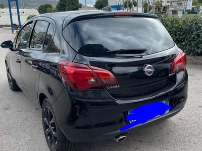 Usata Opel Corsa S 95 CV (69 kW) 2018 Nero Berlina