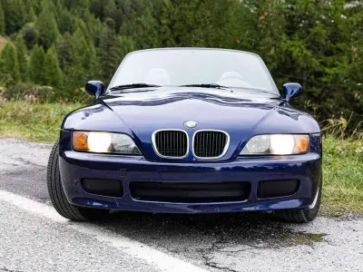 Usata BMW Z3 140 CV (102 kW) 1997 Blu/azzurro Cabrio