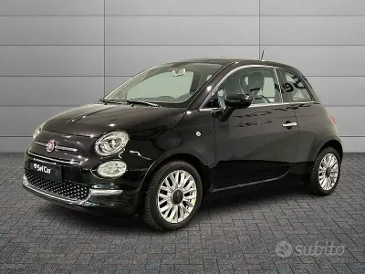 Usata Fiat 500 Lounge 69 CV (50 kW) 2016 Nero Berlina