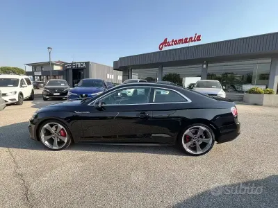 Usata Audi A5 190 CV (139 kW) 2019 Nero Coupé
