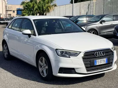 Usata Audi A3 Ambiente 116 CV (85 kW) 2018 Bianco Berlina