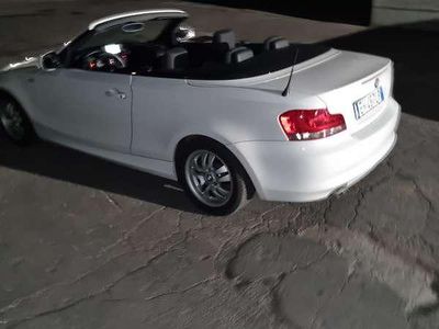 Usata BMW 120 Cabriolet 177 CV (130 kW) 2012 Bianco Cabrio