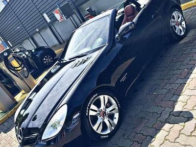 Usata Mercedes SLK200 AMG Edition 184 CV (135 kW) 2010 Nero Cabrio