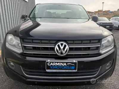 Usata VW Amarok Highline 180 CV (132 kW) 2014 Nero Pick-up