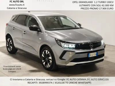 Usata Opel Grandland X Ultimate 131 CV (96 kW) 2022 Grigio SUV