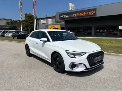 Usata Audi A3 116 CV (85 kW) 2021 Bianco Berlina