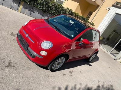 Usata Fiat 500 Lounge 69 CV (50 kW) 2011 Rosso Berlina