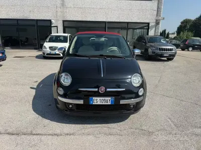 Usata Fiat 500C Lounge 69 CV (50 kW) 2013 Nero Cabrio