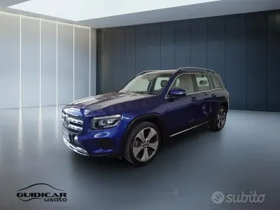 Usata Mercedes GLB200 150 CV (110 kW) 2021 Blu SUV