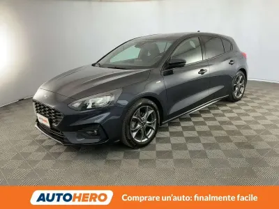 Usata Ford Focus ST-Line 125 CV (91 kW) 2020 Blu/azzurro Berlina