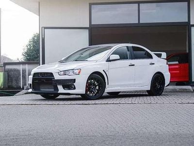 Usata Mitsubishi Lancer 295 CV (216 kW) 2010 Bianco Berlina
