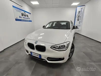 Usata BMW 116 Sport Line 136 CV (100 kW) 2012 Bianco Utilitaria