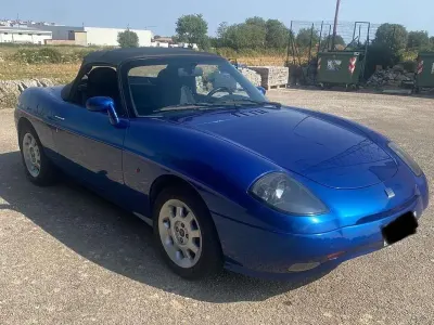 Usata Fiat Barchetta 131 CV (96 kW) 1998 Blu/azzurro Cabrio