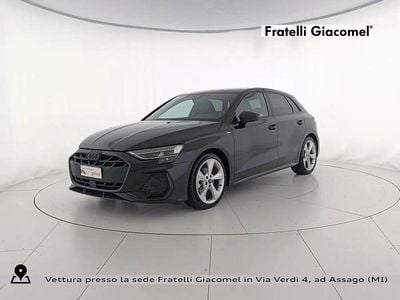 Usata Audi A3 S-Line 150 CV (110 kW) 2025 Nero mito metallizzato Berlina