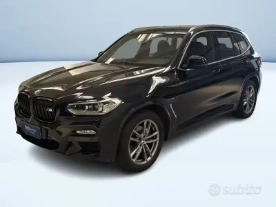 Usata BMW X3 M Sport 190 CV (139 kW) 2019 Nero SUV