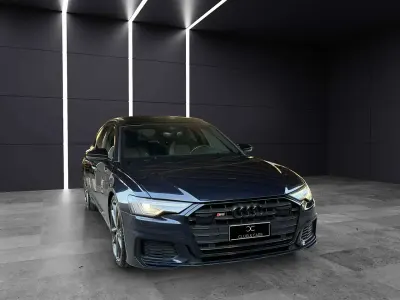 Usata Audi A6 S-Line 344 CV (253 kW) 2021 Blu firmamento perla Station wagon