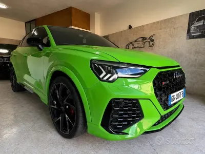 Usata Audi Q3 Sportback Sport 400 CV (294 kW) 2021 Verde SUV