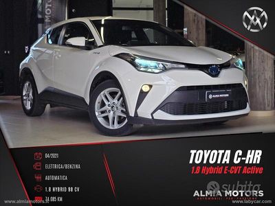 Usata Toyota C-HR Active 98 CV (72 kW) 2021 Bianco SUV