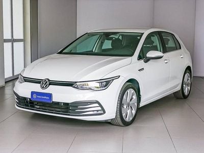 Usata VW Golf VIII Style 131 CV (96 kW) 2020 Pure white Berlina