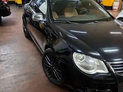 Usata VW Eos 116 CV (85 kW) 2007 Nero Cabrio
