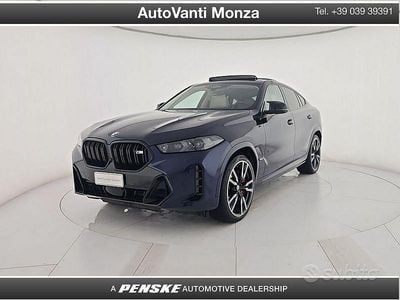 Usata BMW X6 M Sport 530 CV (389 kW) 2023 Blu SUV