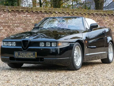 Usata Alfa Romeo SZ/RZ 210 CV (154 kW) 1994 Nero Cabrio