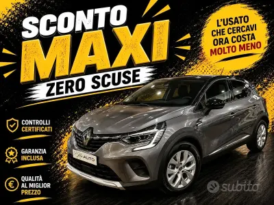 Usata Renault Captur 116 CV (85 kW) 2021 Grigio SUV