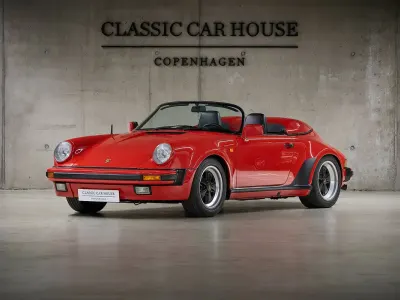 Usata Porsche 911 Speedster 231 CV (169 kW) 1989 Rosso Cabrio