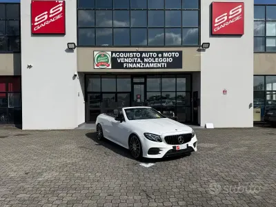Usata Mercedes E350 Premium 286 CV (210 kW) 2020 Bianco Cabrio