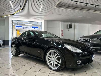 Usata Mercedes SLK200 AMG 184 CV (135 kW) 2009 Nero Cabrio