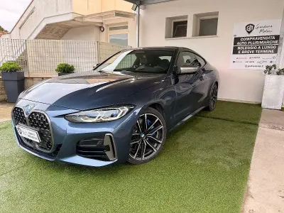 Usata BMW M440 M Sport 374 CV (275 kW) 2022 Blu Coupé