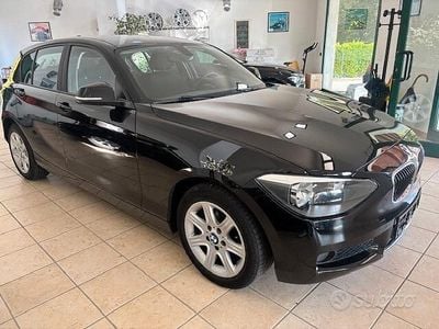 Usata BMW 114 Sport Line 103 CV (75 kW) 2013 Nero Utilitaria